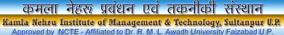 Welcome to KNIMT Faculty of Education Sultanpur U.P.